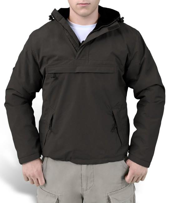 Surplus bunda Windbreaker, čierna