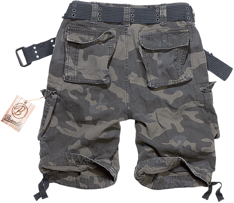 Brandit Savage vintage shorts, darkcamo