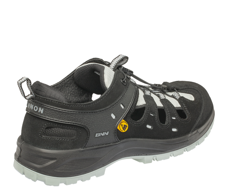 BENNON BOMBIS LITE Arbeitssandalen S1P ESD NM, grau