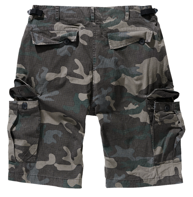 Brandit BDU Ripstop Shorts, darkcamo