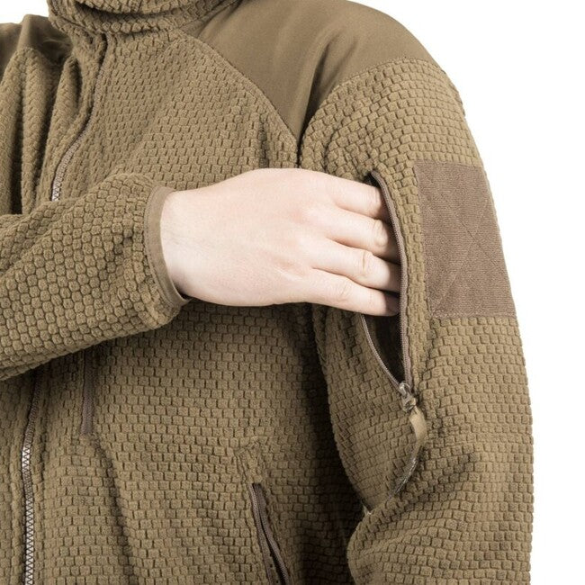 Helikon Alpha taktische Vliesjacke, coyote