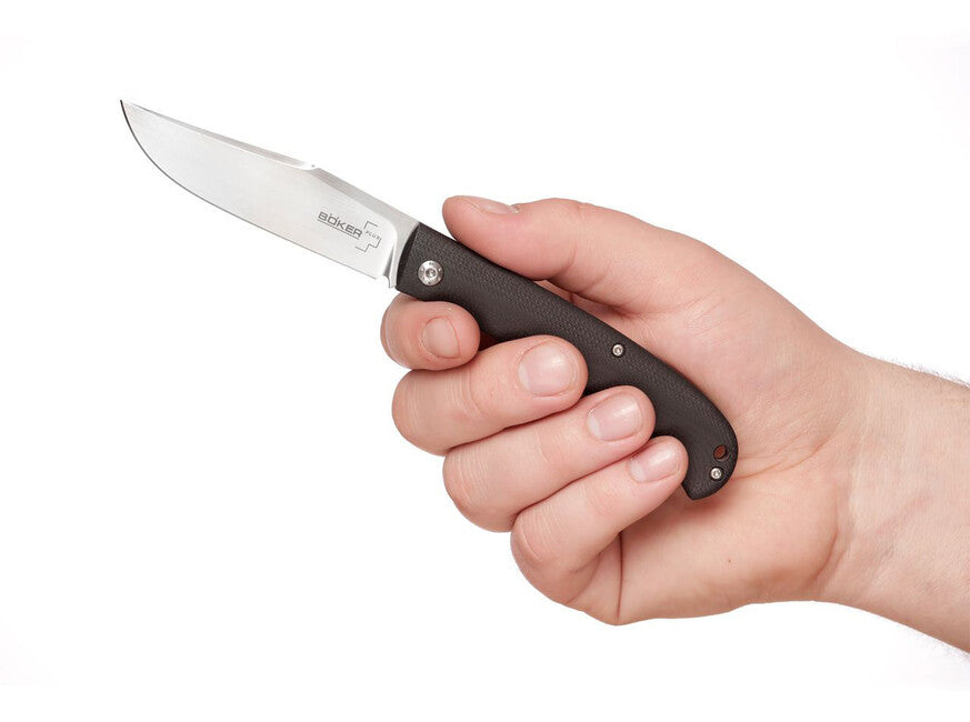 BÖKER Plus Slack taschenmesser 8,2 cm, schwarz, g10