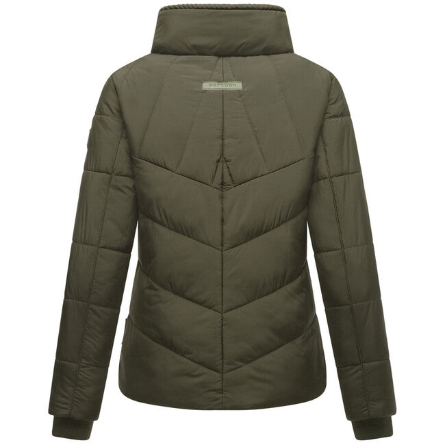 Navahoo Liebesfee damen Winterjacke, dunkeloliv