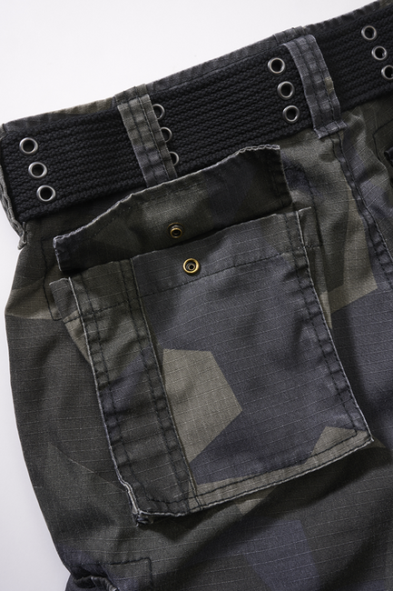 Brandit Savage Ripstop M90 Shorts, Dark Camo