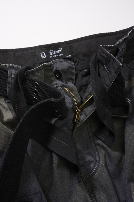 Brandit Savage Ripstop M90 Shorts, Dark Camo