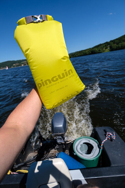 Pinguin Dry bag 20 L, gelb