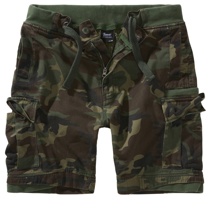 Brandit Packham Vintage-Shorts, woodland