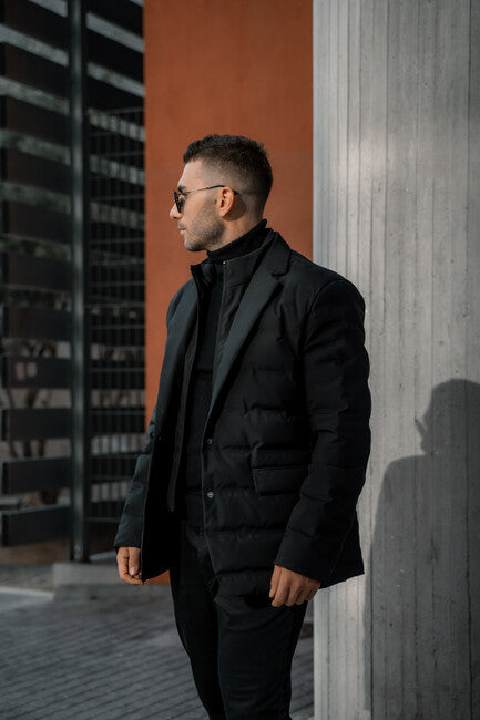 Pentagon Jacke v im Stil saka Alpha, schwarz