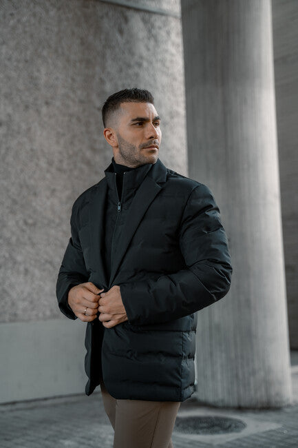Pentagon Jacke v im Stil saka Alpha, schwarz