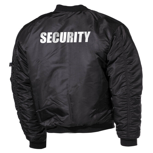 DRAGOWA MA1-Bomberjacke SBS - Security, schwarz