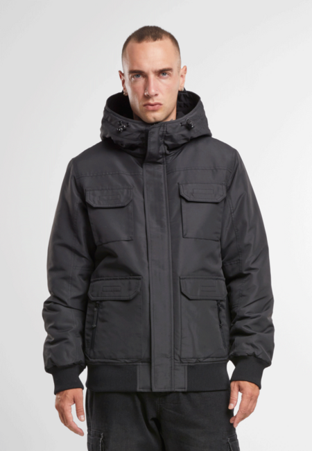 Brandit herren Winterjacke Men Exploration, schwarz