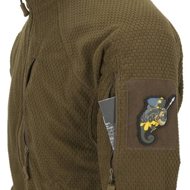 Helikon Alpha taktische Vliesjacke, schattengrau