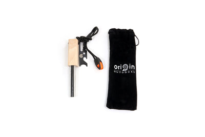Origin Outdoors Firesteel Striker 2 in 1, Brown