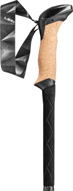 LEKI Black Series FX Carbon trekkingstöcke, schwarz-schwarz-natural carbon, 110 - 130 cm