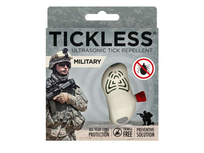 Tickless Military Ultraschall-Zeckenvertreiber beige