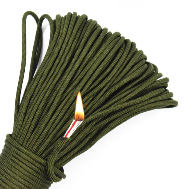 Origin Outdoors 4in1 Paracord 30 m oliv Feuerzeug