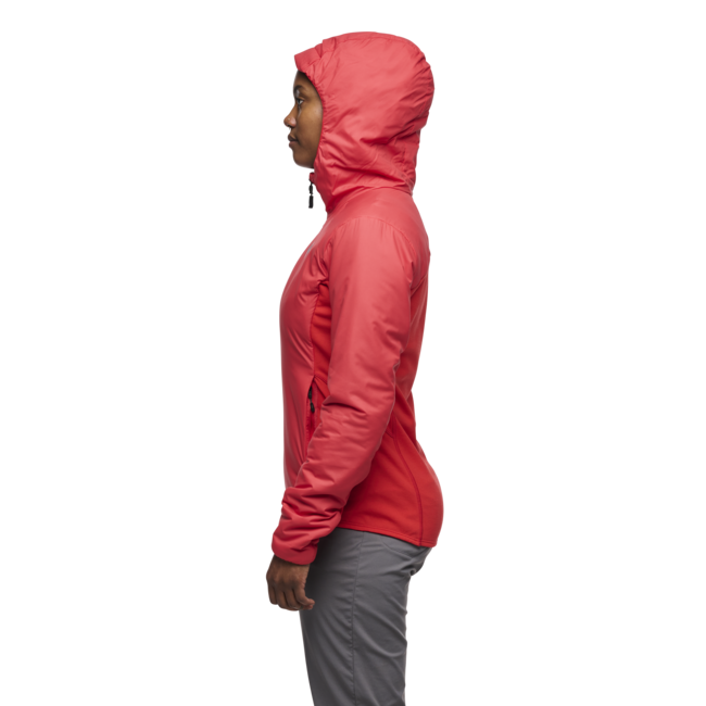 Black Diamond First Light Hybrid damen-Hybrid-Sweatshirt, korallenrot
