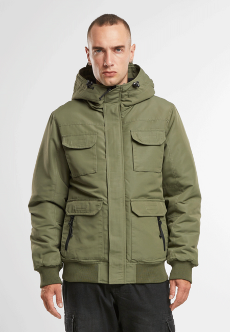 Brandit herren Winterjacke Men Exploration, olivgrün