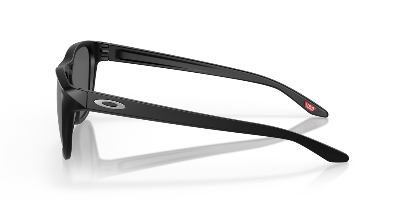 Oakley MANORBURN Sonnenbrille mit Rahmen Matte Black und mit Dias Prizm Black Polarized 56