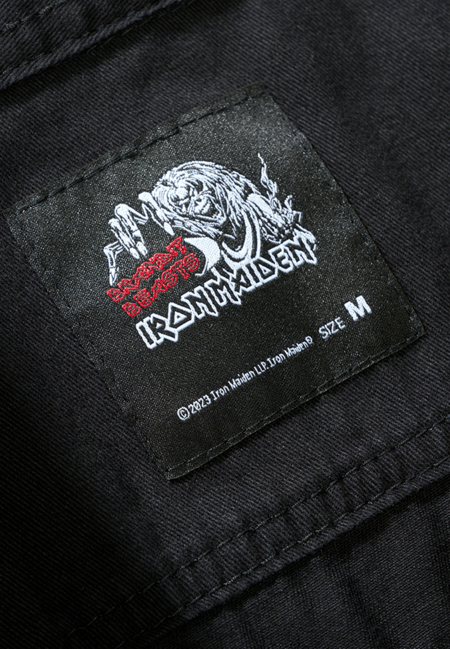 Brandit Iron Maiden ärmelloses shirt, schwarz