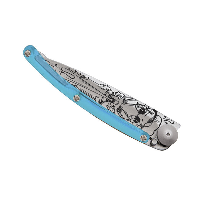 Deejo zatvaraci Messer Street Spray blue