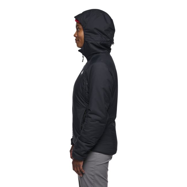 Black Diamond First Light Stretch damen-Stretch-Sweatshirt, schwarz