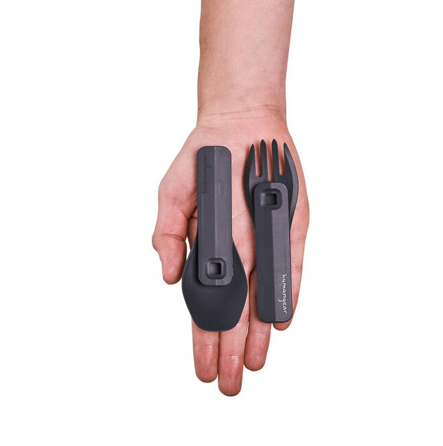 Humangear GoBites CLICK besteck grau
