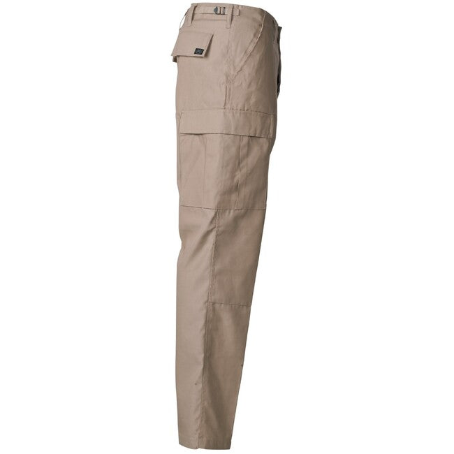 MFH Taktische Hose US Combat BDU so spevnenym sedom a kolenami, khaki