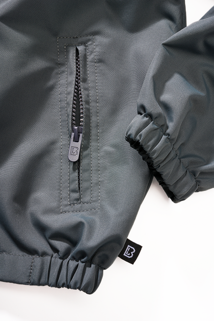 Brandit Kids Summer Frontzip Windbreaker jacke, anthrazit