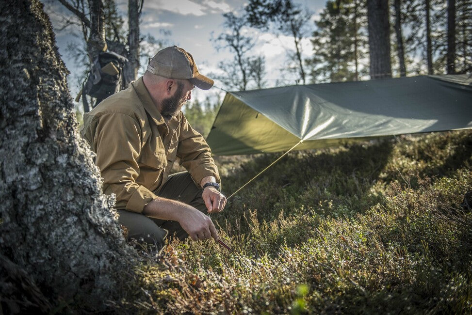 Helikon-Tex Unterstandszelt - Polyester Ripstop - US Woodland