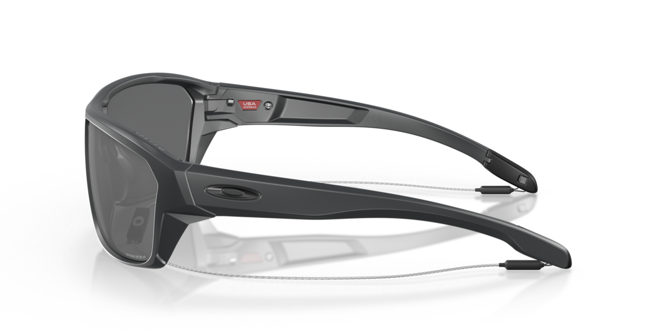 Oakley SPLIT SHOT mit Rahmen Mate Carbon und mit Dias Prizm Black 64