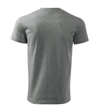 Malfini Basic herren-T-shirt, dunkelgrau