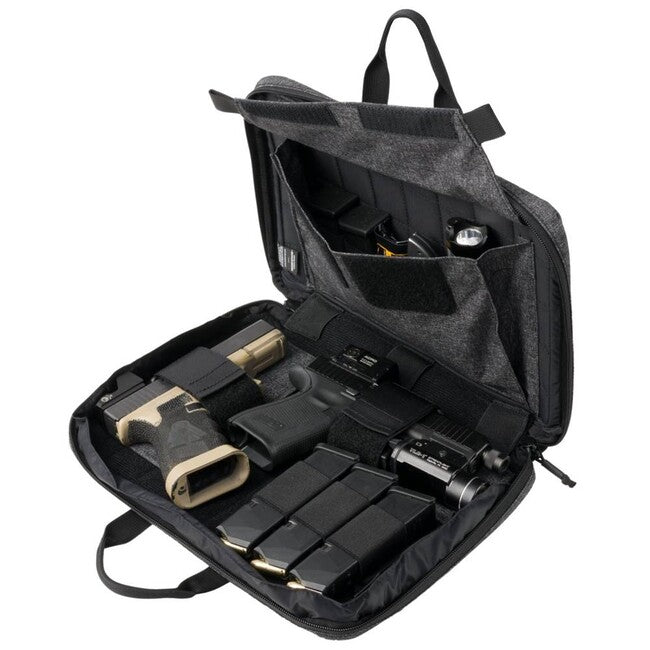 Helikon-Tex tasche für 2 Pistolen - Nylon Polyester Mischung - Melange Schwarz-Grau
