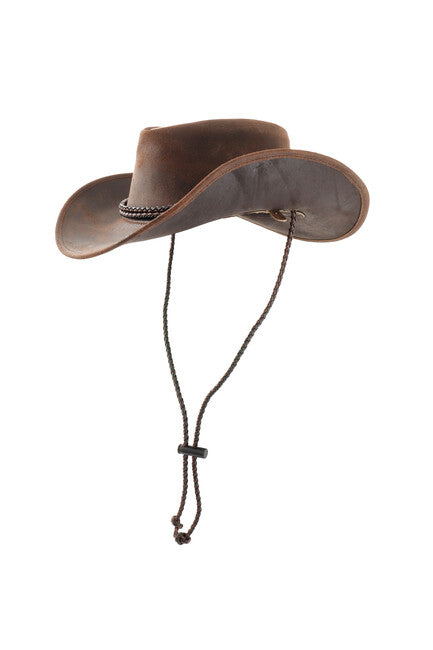 Origin Outdoors Trapper Lederhut, braun