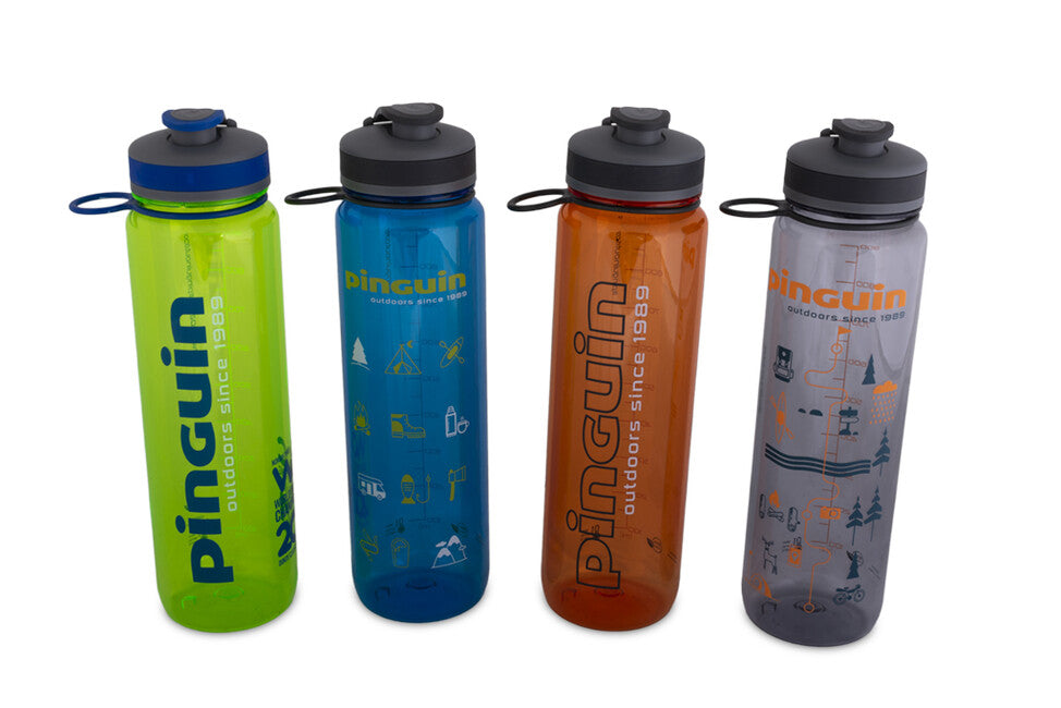 Pinguin Tritan Sportflasche 1.0L 2020, grau