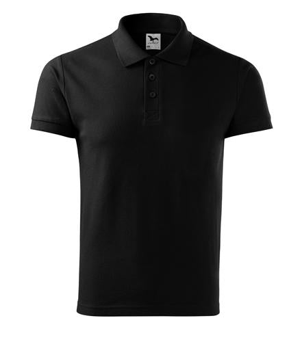 Malfini Polo-Shirt, schwarz 170g/m2