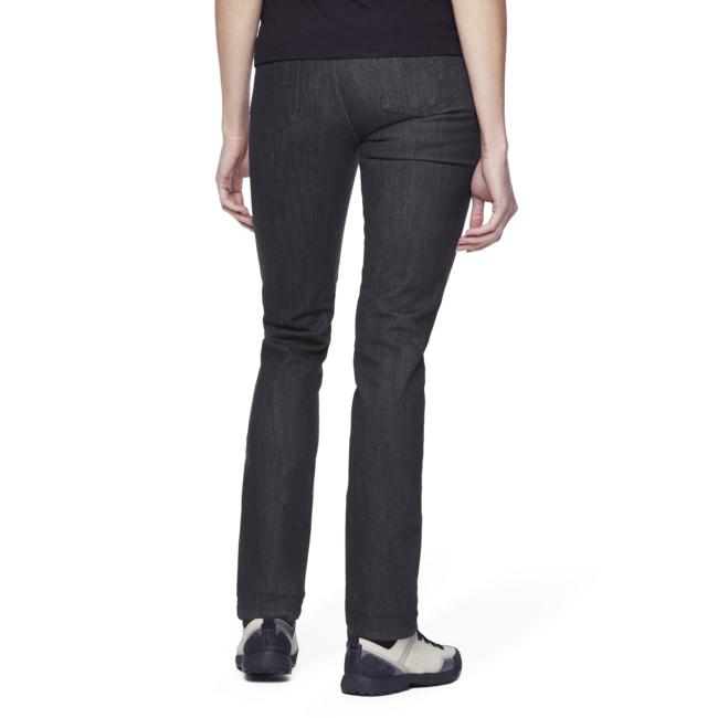 Black Diamond Women's Mission Wool Denim Jeans, Dark Grey