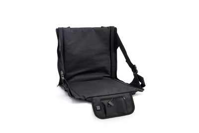 Origin Outdoors Kompakter beheizter Sitz, schwarz