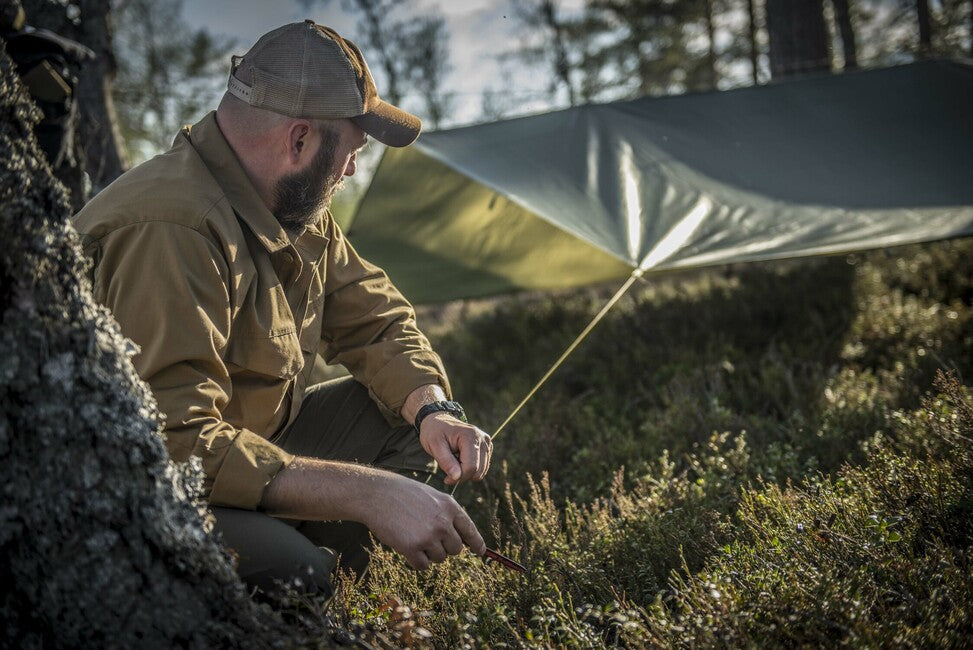 Helikon-Tex Unterstandszelt - Polyester Ripstop - US Woodland
