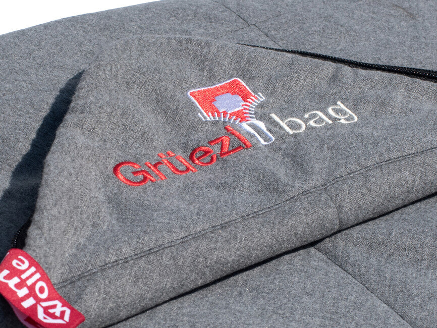 Grüezi-Bag Wellhealth Grüezi Wool Blanket, Grey