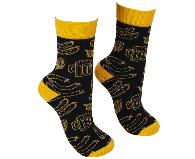 BENNON Socken BENNONKY, gelb/schwarz
