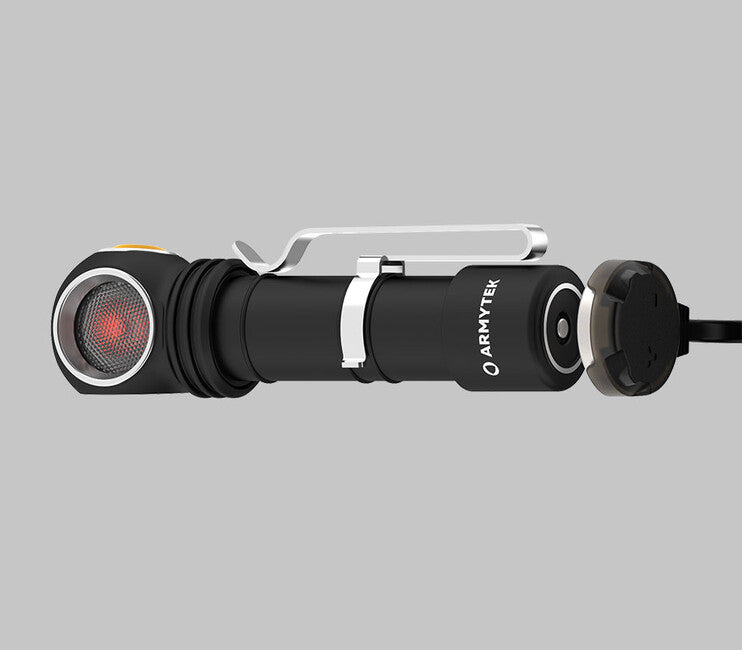ArmyTek Wizard C2 stirnlampe mit magnethalterung 1100 lm batterieleistung 3 h 65 g , weiße und rote led