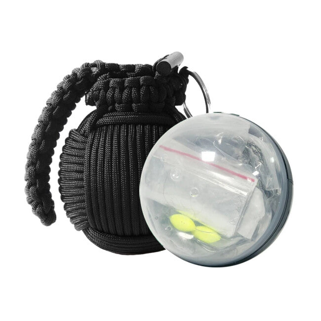 WARAGOD Menel σακίδιο paracord για επιβίωση, λαδί