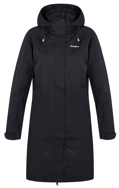 HUSKY Damen- hardshell kabat Nut L, schwarz