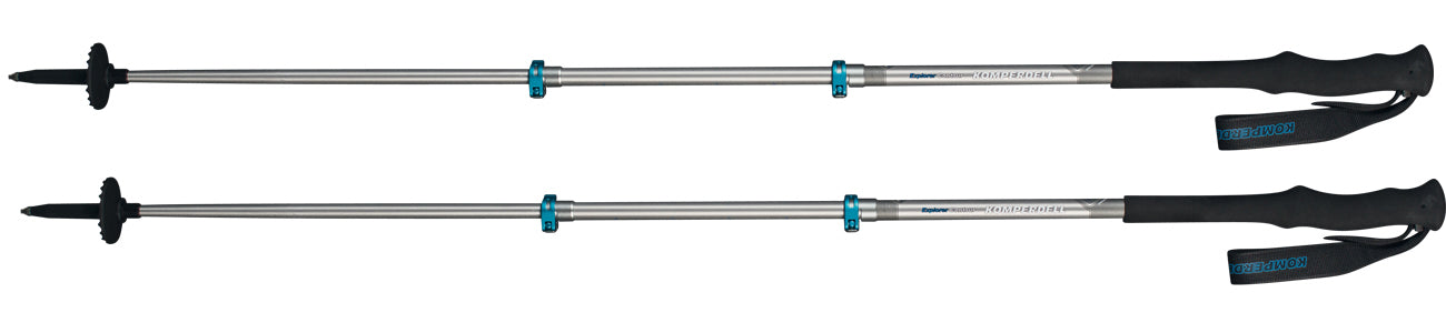 Komperdell Explorer Contour Power Trekkingstöcke Expedition mit Power Lock 3.0