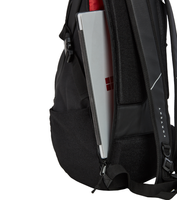 Forvert Linus Cross Rucksack 30L, schwarz/schwarz