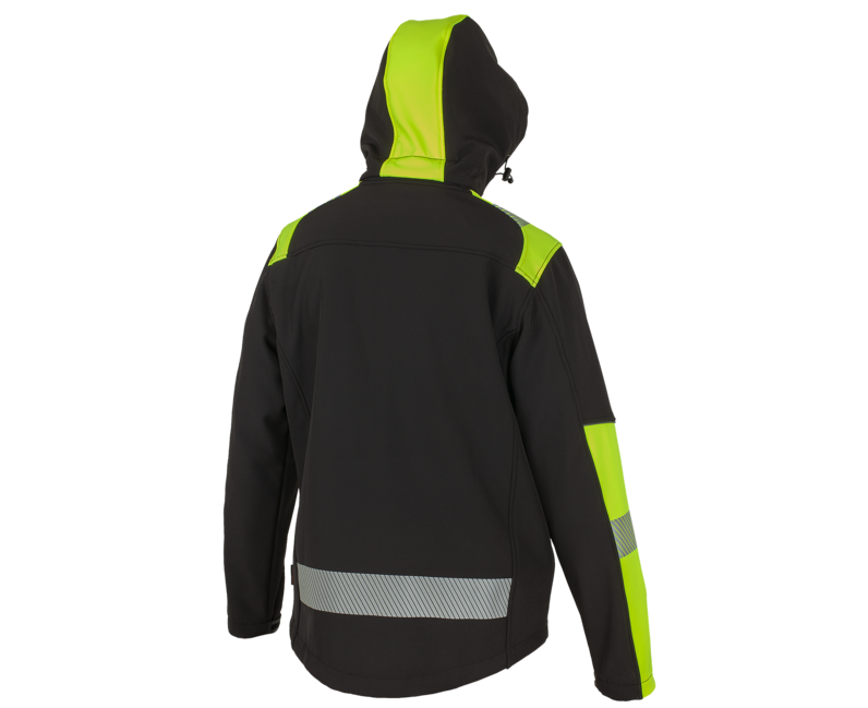 BENNON pracovna Jacke REFLECTOS, schwarz/gelb