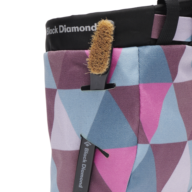 Black Diamond Gym Magnesiumtasche, rosa Steppdecke