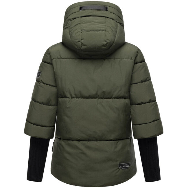 Navahoo LOTUSHERZ XIV damen Winterjacke dunkeloliv