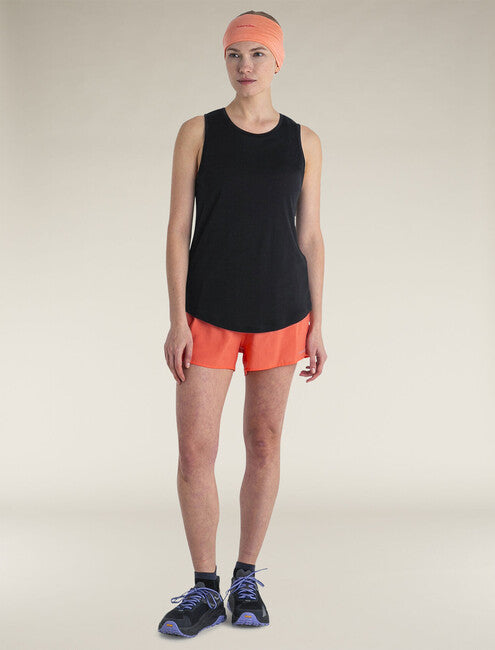 Icebreaker Cool Lite Sphere III damen merino tank top 125, schwarz
